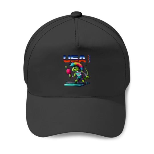 Discover Atomicc Iguana Supporting The Home Team Baseball Caps