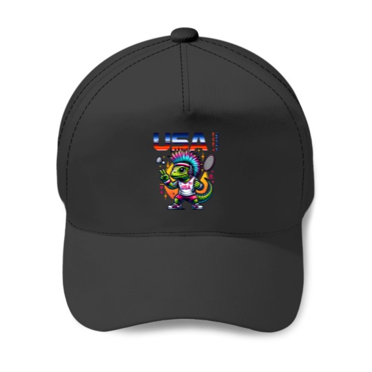 Discover Atomicc Iguana Supporting The Home Team Baseball Caps