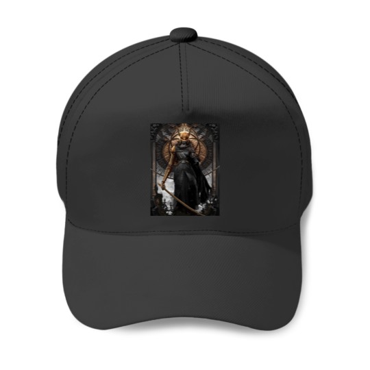 Discover Malenia the Severed Elden Ring Baseball Caps