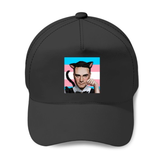 Discover Ben Shapiro Catboy maid Trans pride flag Baseball Caps