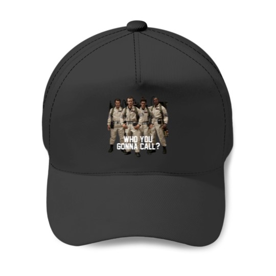 Discover Who you gonna call Baseball Caps
