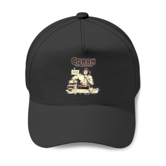 Discover Conan the Librarian Baseball Caps