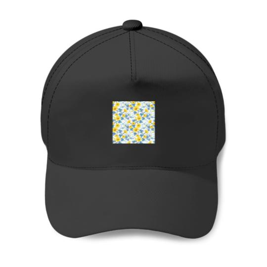 Discover Yellow cosmos flowers Classic Baseball Caps