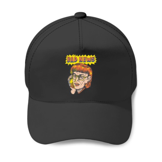 Discover Bad news T-Shirt Baseball Caps