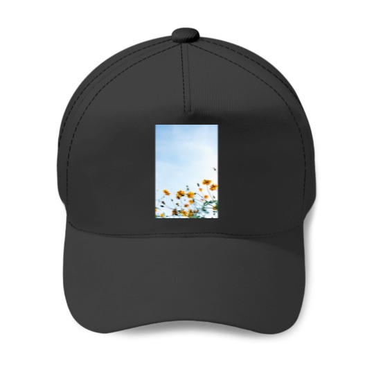 Discover Yellow sky Classic Baseball Caps