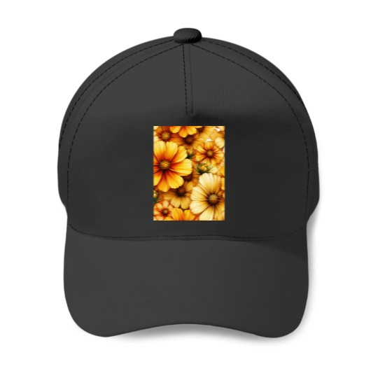 Discover Vibrant Yellow Cosmos Flowers Add a Splash of Sunshine to Your Space Classic Baseball Caps