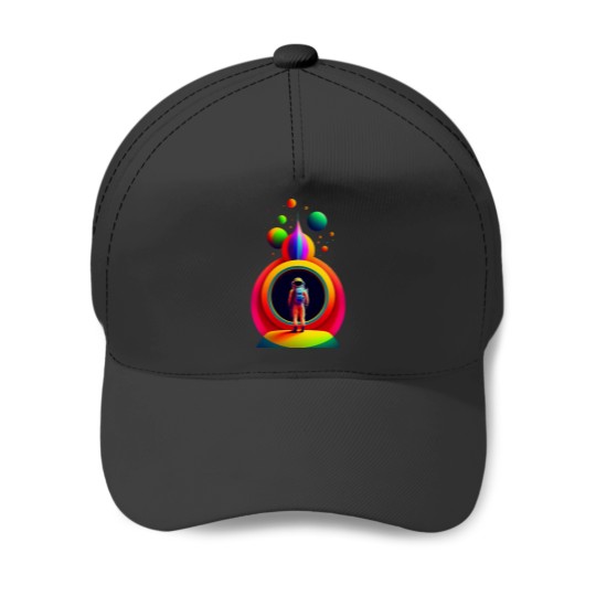 Discover cosmic sound Active Baseball Caps