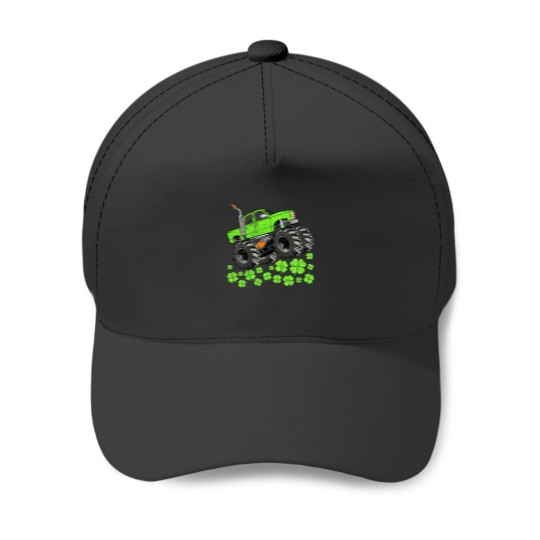 Discover Boys St Patricks Day Toddler Lucky Monster Truck Baseball Caps