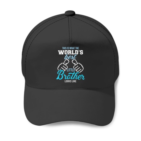 Discover This is what the worlds best little brother looks like Baseball Caps