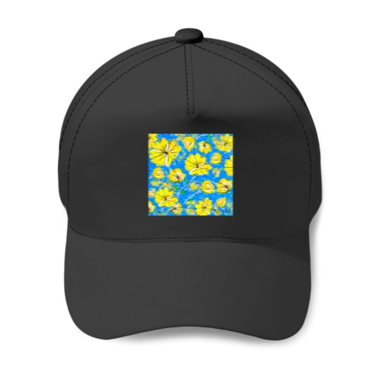 Discover Yellow Flowers by Jan Marvin Essential Baseball Caps
