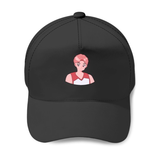Discover Character Illustration 6 Baseball Caps