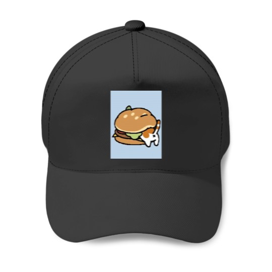 Discover Neko Atsume Cheese Burger Classic Baseball Caps
