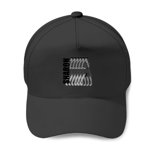 Discover Sharon Tate Tease Repeat Black Active Baseball Caps