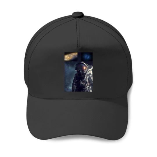 Discover Astronaut Cosmic Sound And Astronaut SPACE PLANET Galaxy universe MUSIC COOL TRENDY DESIGNS Baseball Caps