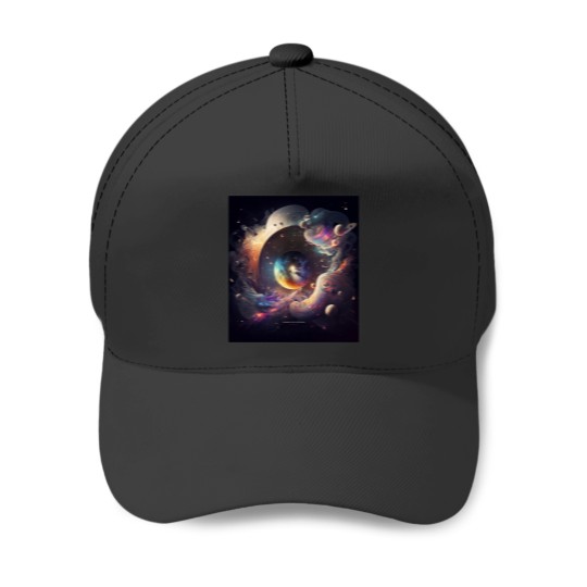 Discover cosmic sound Classic Baseball Caps
