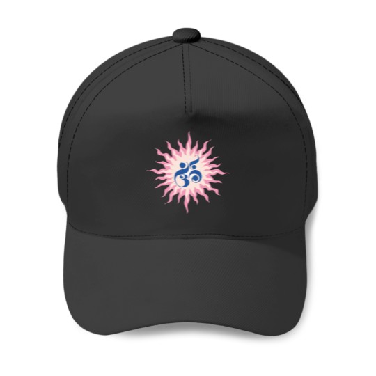 Discover AUM, Ohm, Om Symbol Art Prints for Focus, Inner Peace, Meditation, Yoga & Fitness Classic Baseball Caps
