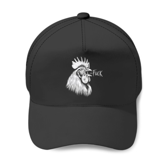 Discover Chicken Rooster Saying Fuckss Funny Tank Top Baseball Caps