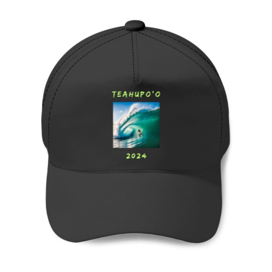 Discover Surfing Teahupo'os Classic Baseball Caps