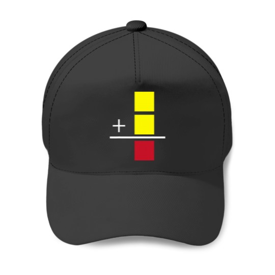 Discover Soccer Yellow Red Card Referee Funny Sports Lovers Gifts Baseball Caps