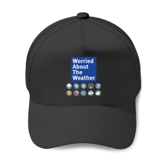 Discover the weather channel Baseball Caps