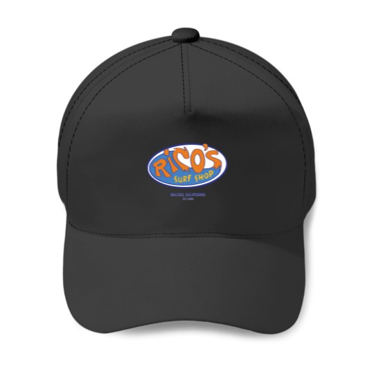 Discover Beachside Surf Shop Baseball Caps
