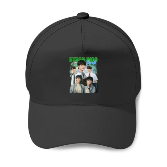 Discover limited-seok-byeon-woo-kdrama-korean Baseball Caps