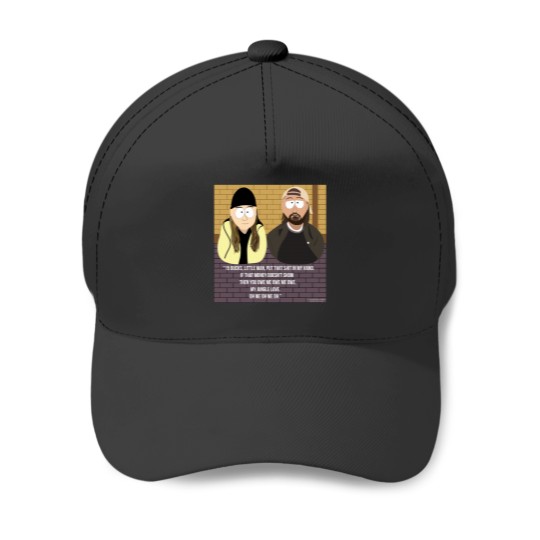 Discover Jay and Silent Bob SouthPark Cartoon Mash-Up Baseball Caps