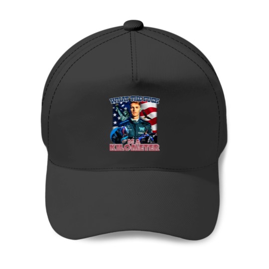 Discover What the f is a kilometer Baseball Caps