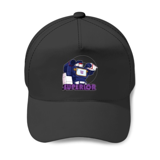 Discover Soundwave Superior (bust) - for dark shirts Essential Baseball Caps