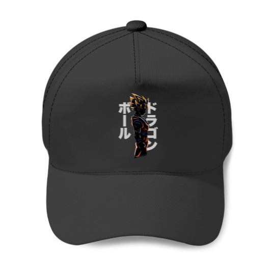 Discover Katakana SSJ Baseball Caps