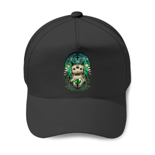 Discover Space Bunny  Classic Baseball Caps