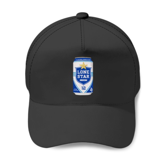 Discover Lone Star Light Can Baseball Caps