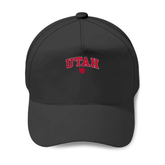 Discover Utah Utes Arch Over Black Officially Licensed Baseball Caps