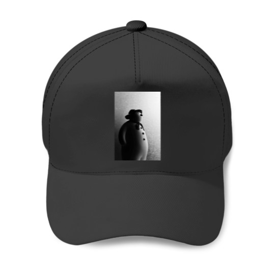 Discover Black & White Christmas Photograph The Snowman Raymond Briggs Baseball Caps