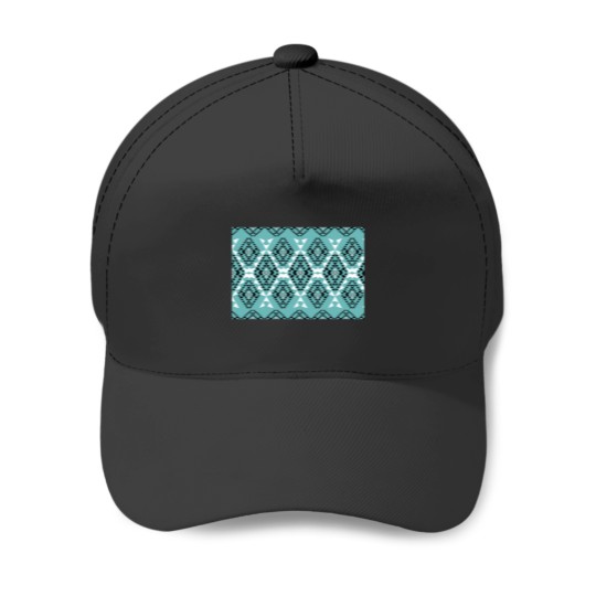 Discover seamless pattern with flowers Baseball Caps