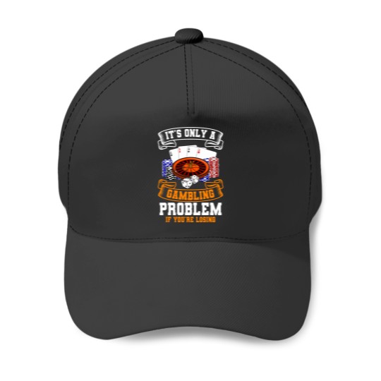 Discover Casino Coins Cards Gambling Player Baseball Caps