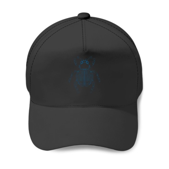 Discover Blue Bug Baseball Caps