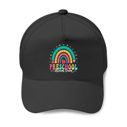 Discover Preschool Dream Team Pencil Happy First Day Of School Baseball Caps
