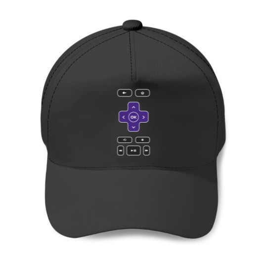 Discover Roku Remote Buttons Baseball Caps
