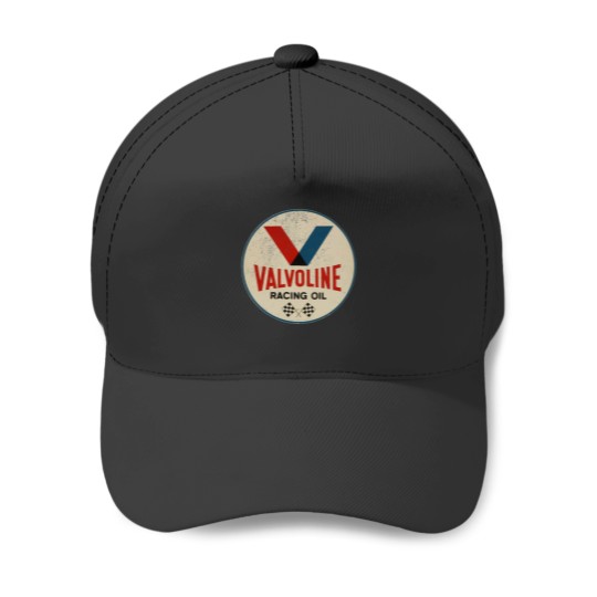 Discover Valvoline Racing Sign Baseball Caps
