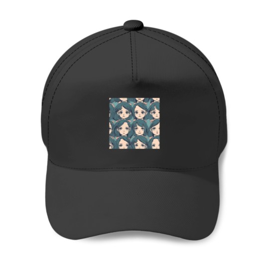 Discover Anime Wifu FaceAnime Wifu Face Pillow Baseball Caps