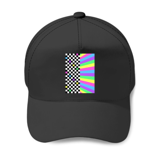 Discover Kawaii 80'S Pattern 1 Baseball Caps