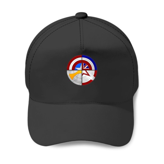 Discover Red Guardian Superhero Baseball Caps