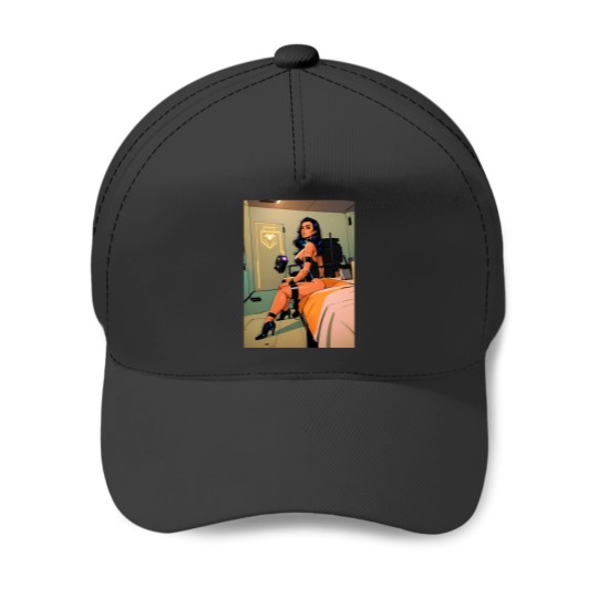Discover Lady Vibes Baseball Caps
