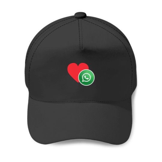 Discover Love whatsapp Baseball Caps