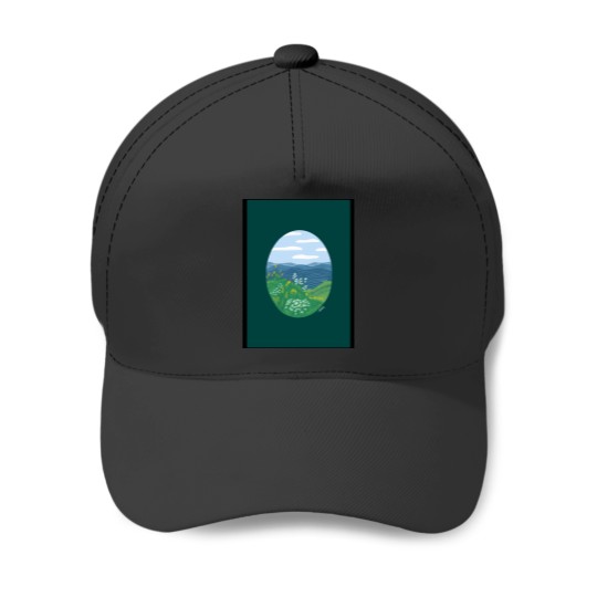 Discover Great Smoky Mountains Landscape 881 Baseball Caps