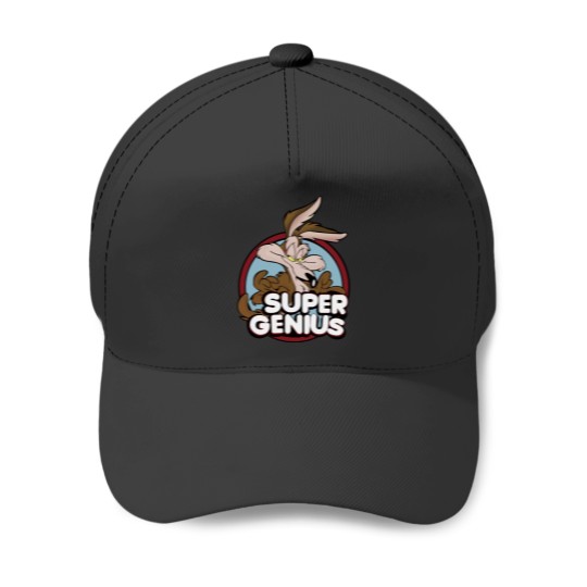 Discover Coyote Super Genius Baseball Caps