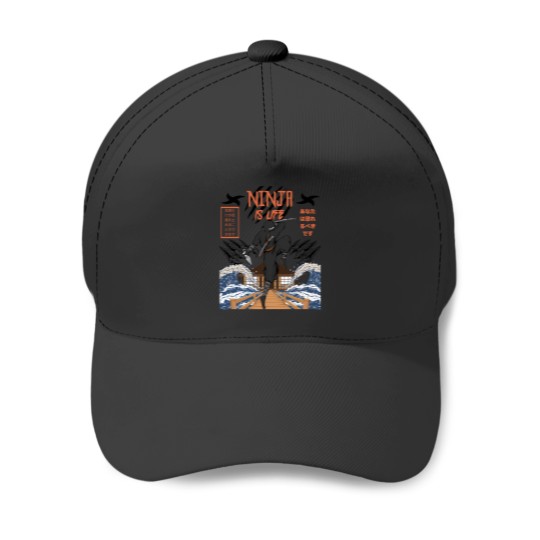 Discover Ninja Is Life Baseball Caps