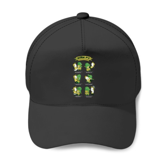 Discover Kirk Fu Baseball Caps