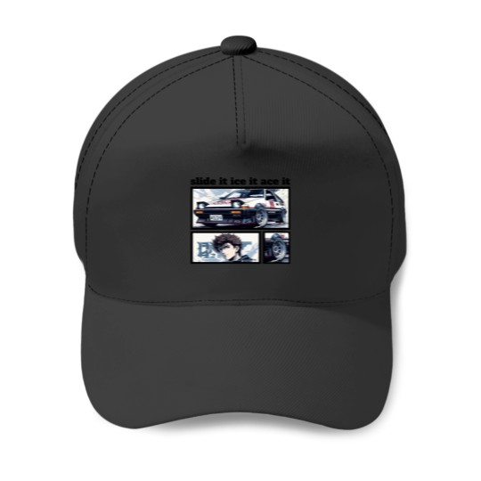 Discover R34 Skyline GTR Sticker_1 Baseball Caps
